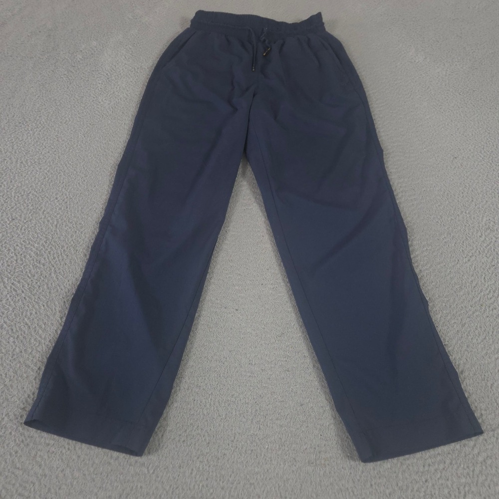 Gap Pants Womens Small Navy High Rise Runaround Straight Leg Stretch Active Fit